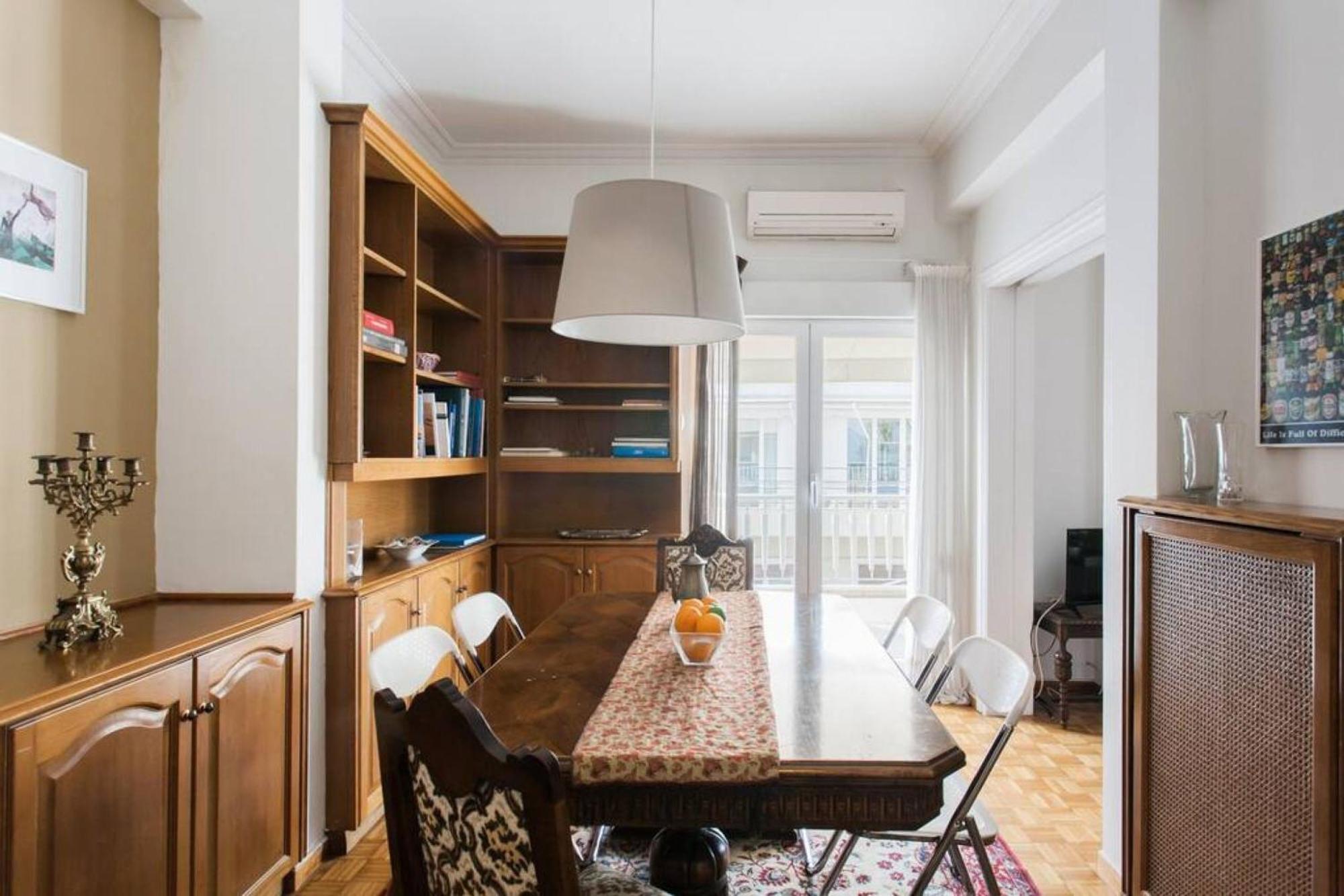 100m2 Of Classical Beauty Comfort Near Syntagma Apartment *