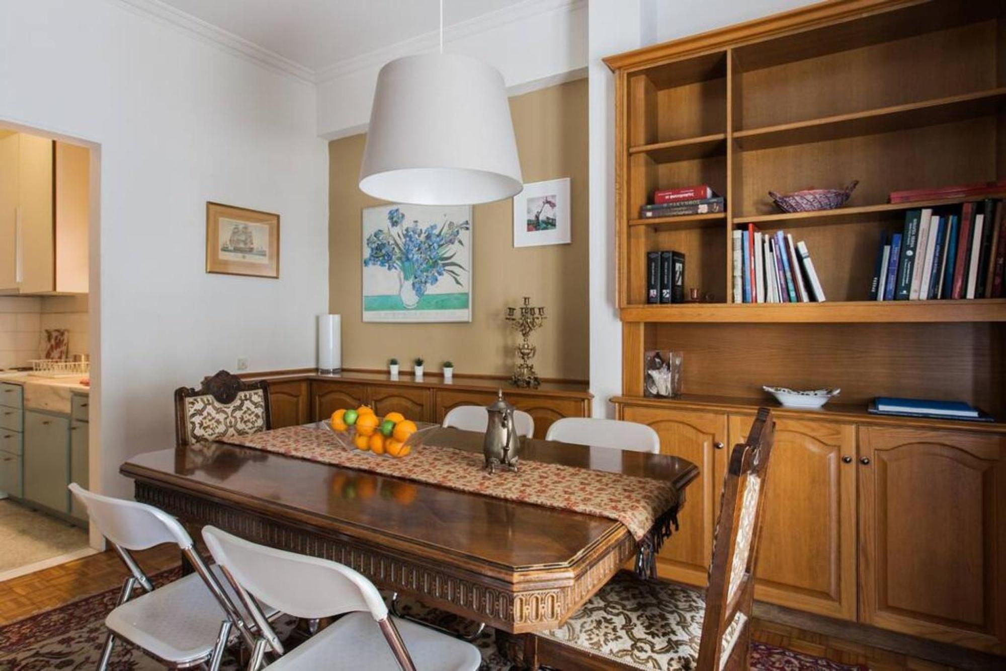 100m2 Of Classical Beauty Comfort Near Syntagma Apartment *